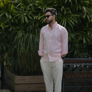 MISTY PINK- full sleeve shirt